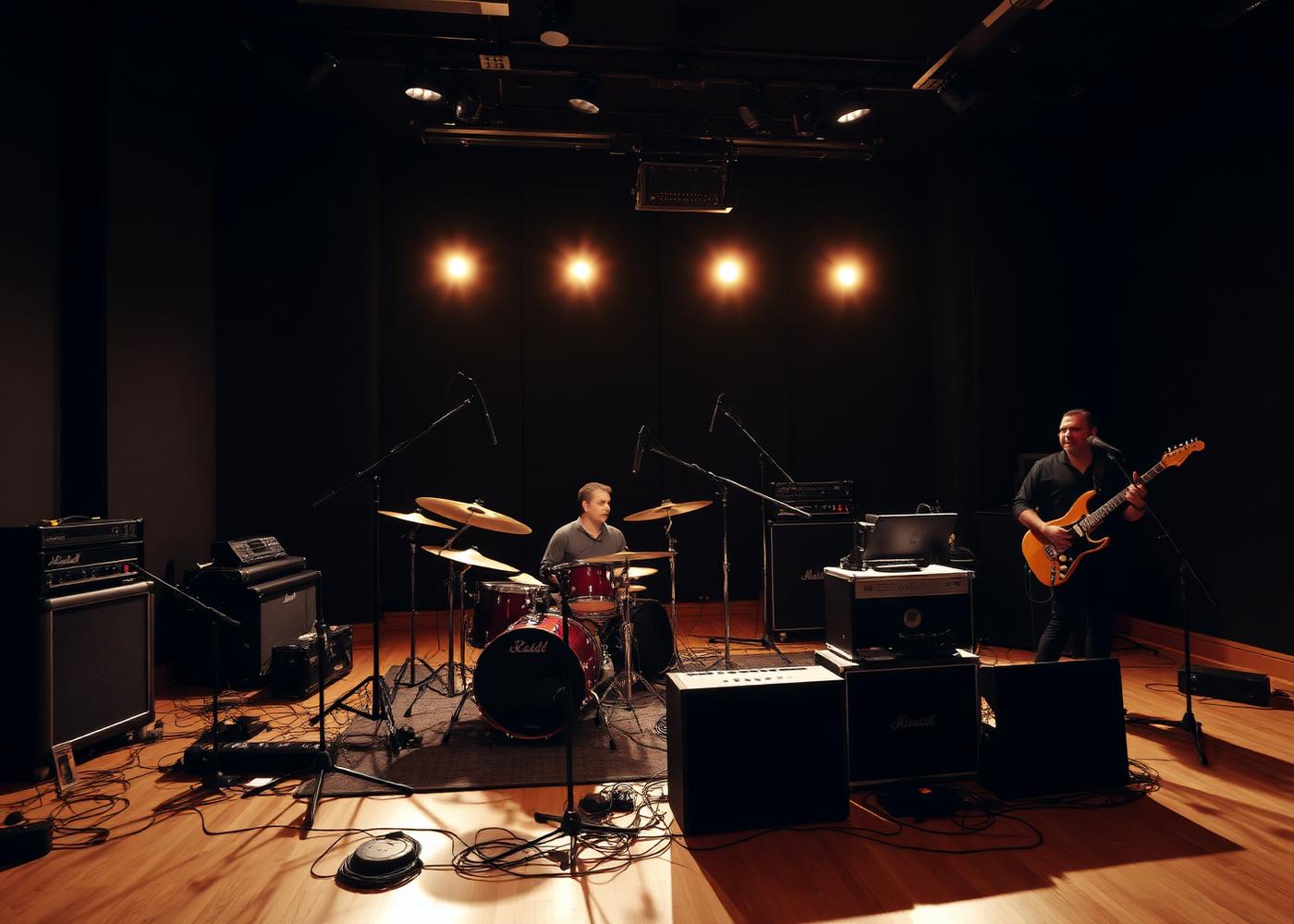 Live room · band session